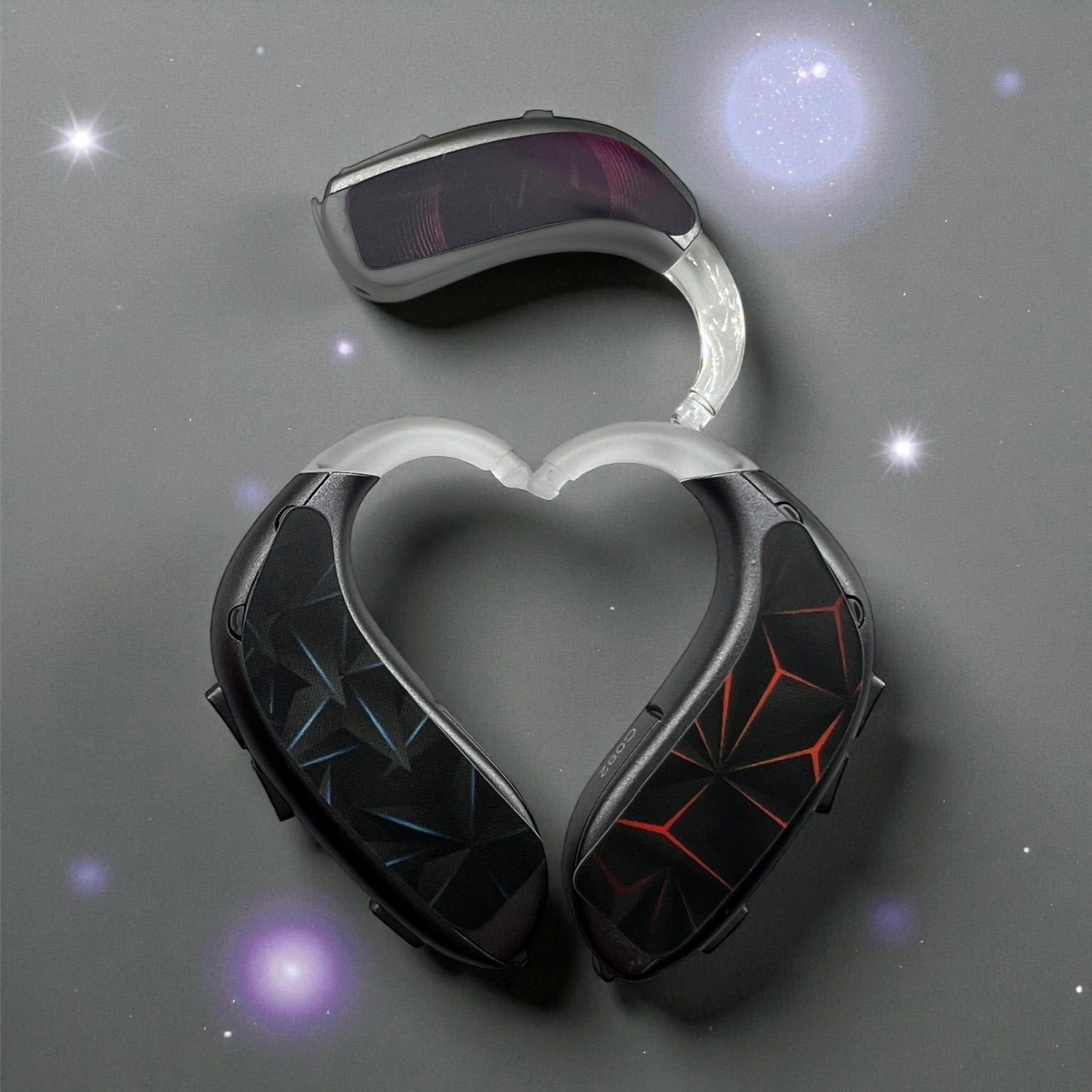 HearSkins "Mármol" Pieles/pegatinas para audífonos