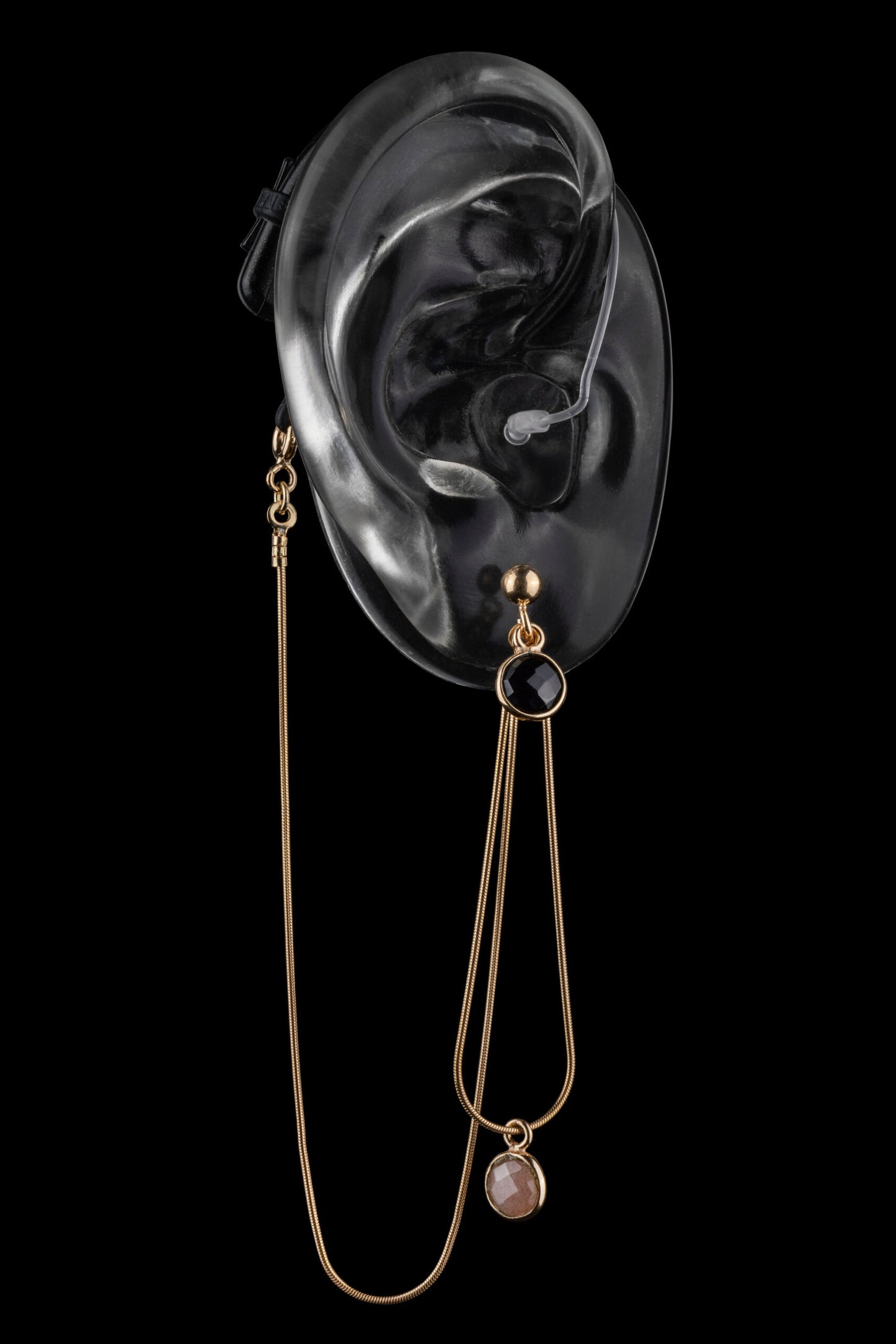 Deafmetal USA Earrings Hearing Aid Cochlear Implant Jewelry Deaf Metal Prohibition