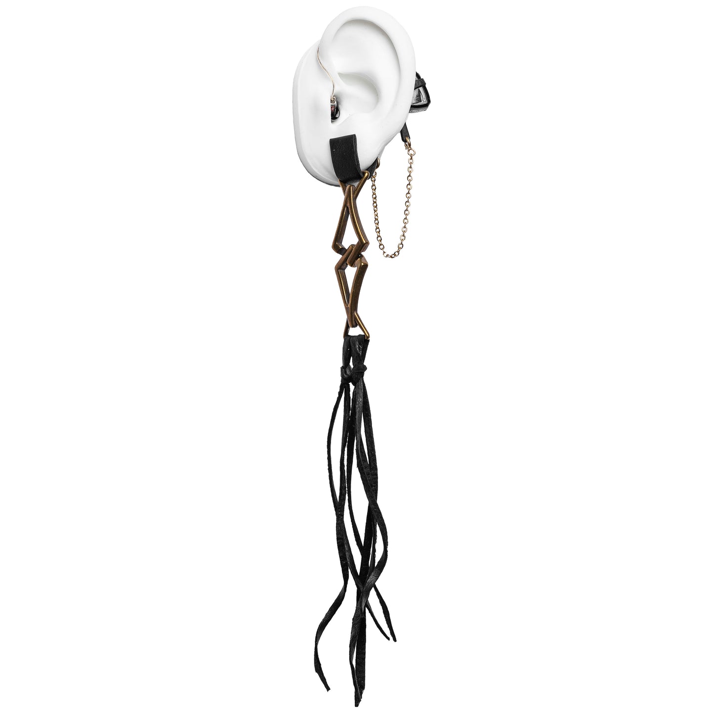 Deafmetal USA Earrings Hearing Aid Cochlear Implant Jewelry Deaf Metal Voodoo Penny