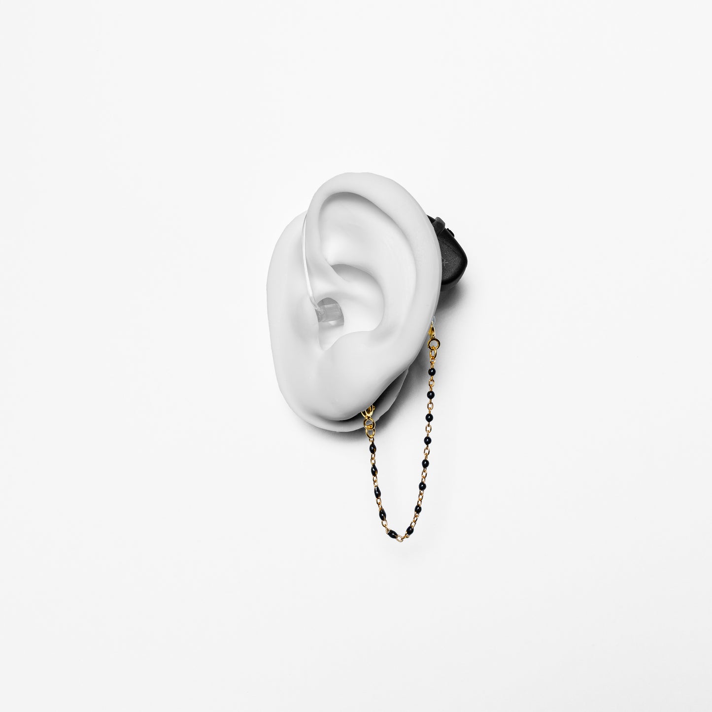 Black Stone Safety Chain 7 cm or 10 cm