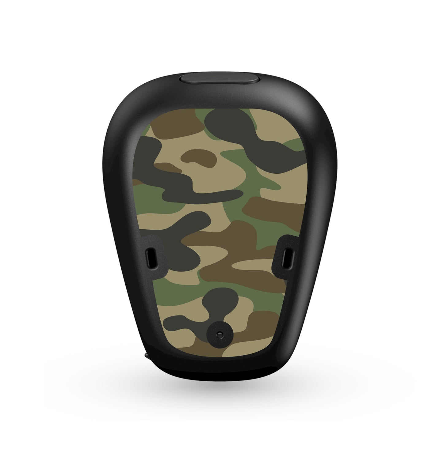 Deafmetal USA features HearSkins Hearoes brand hearing aid and cochlear implant stickers and skins to decorate hearing devices Camouflage Hearing Aid and CI Skins
