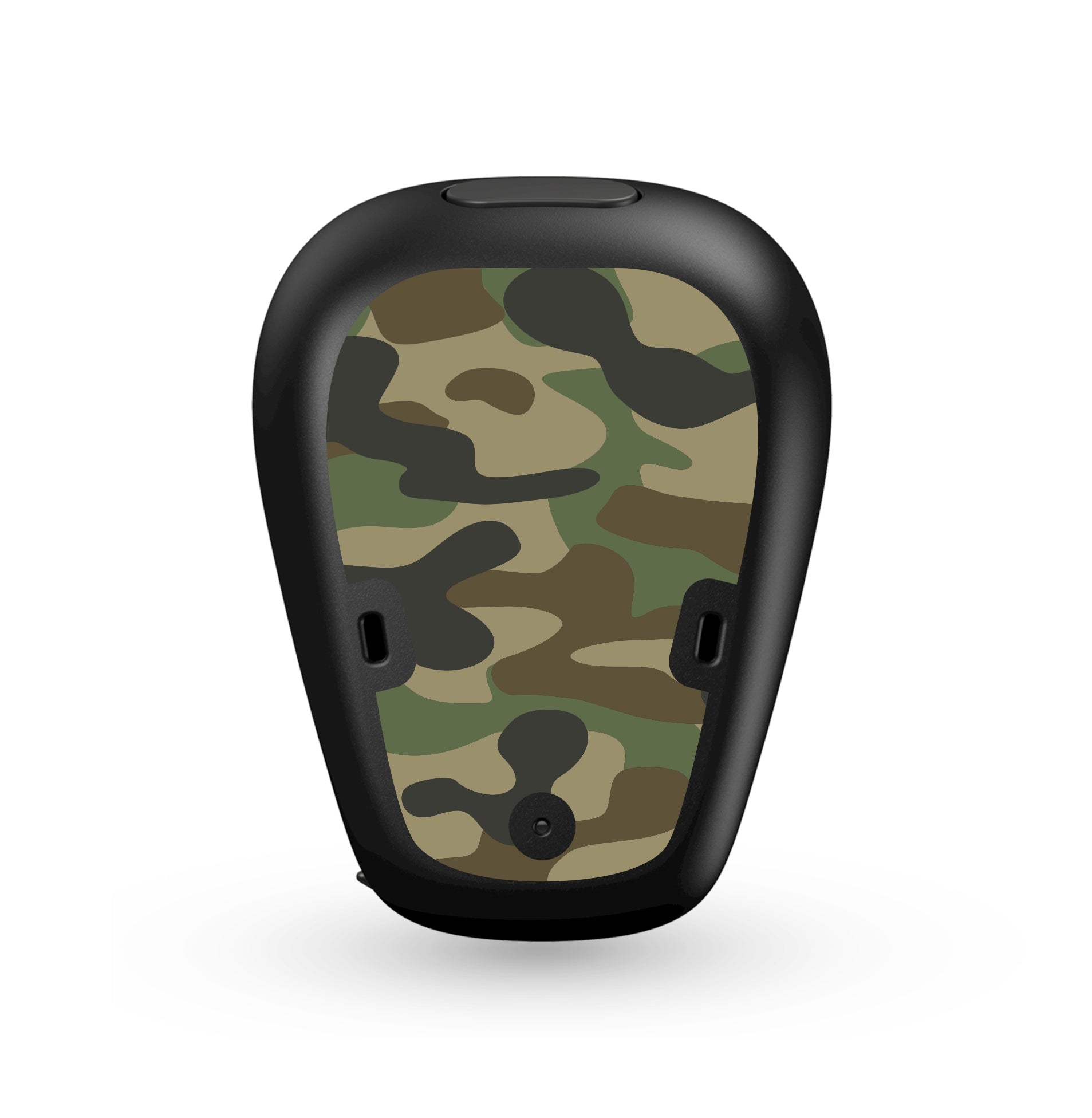 Deafmetal USA features HearSkins Hearoes brand hearing aid and cochlear implant stickers and skins to decorate hearing devices Camouflage Hearing Aid and CI Skins