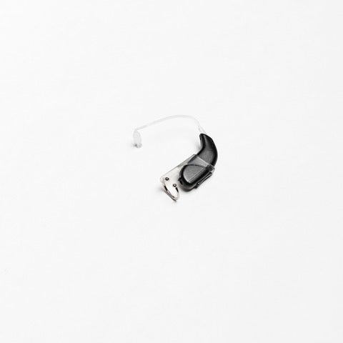 Deafmetal USA holster connector fastener to connect hearing aid or cochlear implant jewelry for retention DEAFMETAL Holster (required for all jewelry for HA and BTE CI)