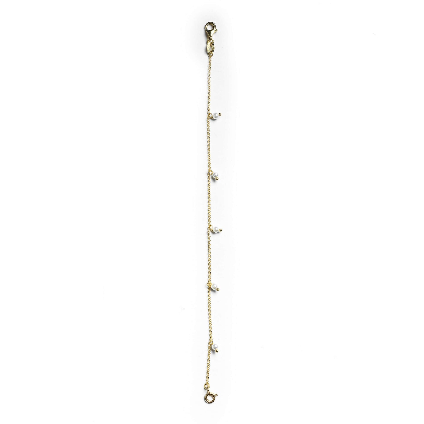 Deafmetal USA Chain Cords Necklace Retention Hearing Aid Cochlear Implant Jewelry Deaf Metal Keep Hearing Aids Attached Pearl Safety Chain in Gold or Silver