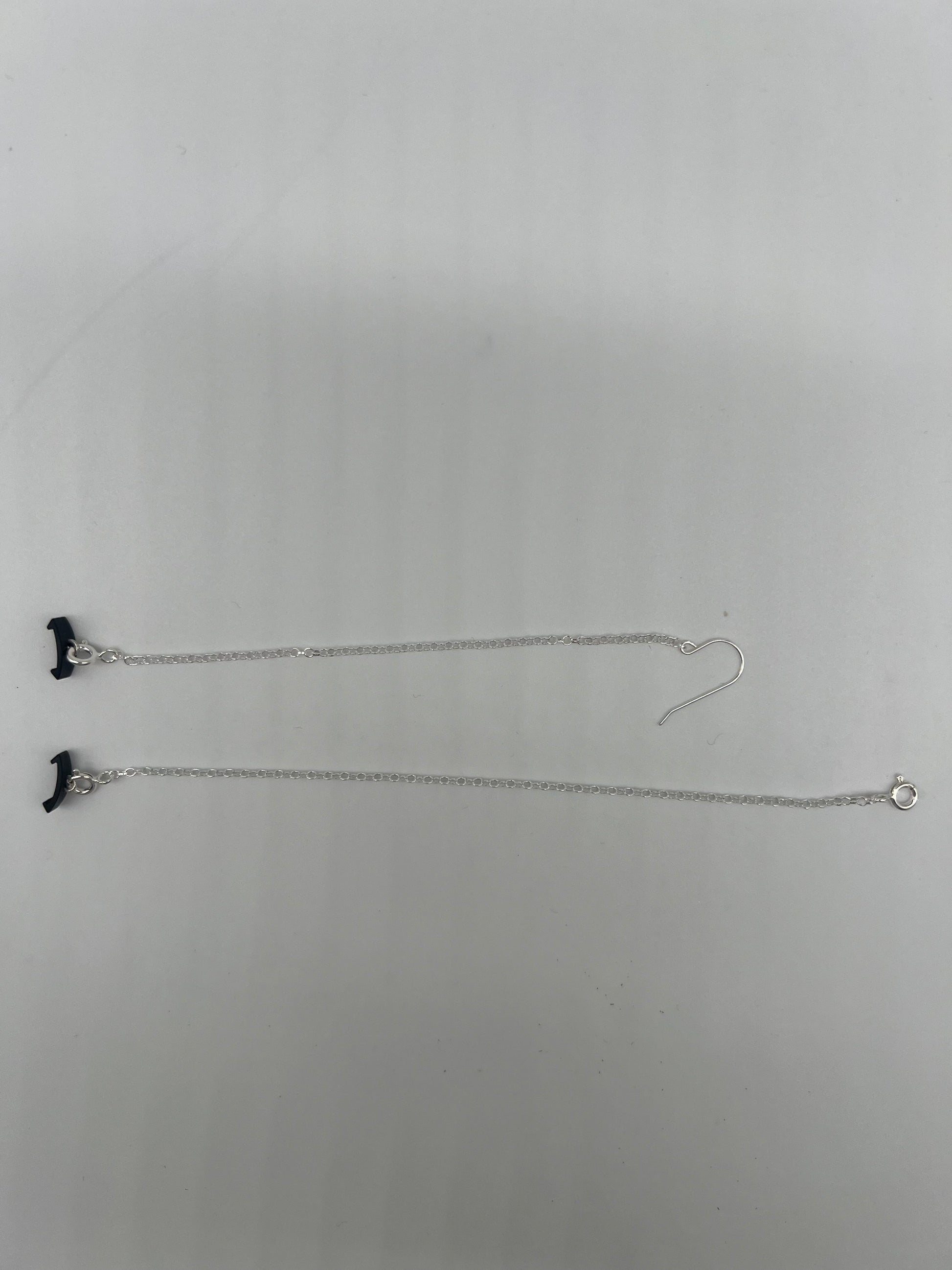 Deafmetal USA holster connector fastener to connect hearing aid or cochlear implant jewelry for retention Deafmetal OJoint for Rondo 3 and Samba 2