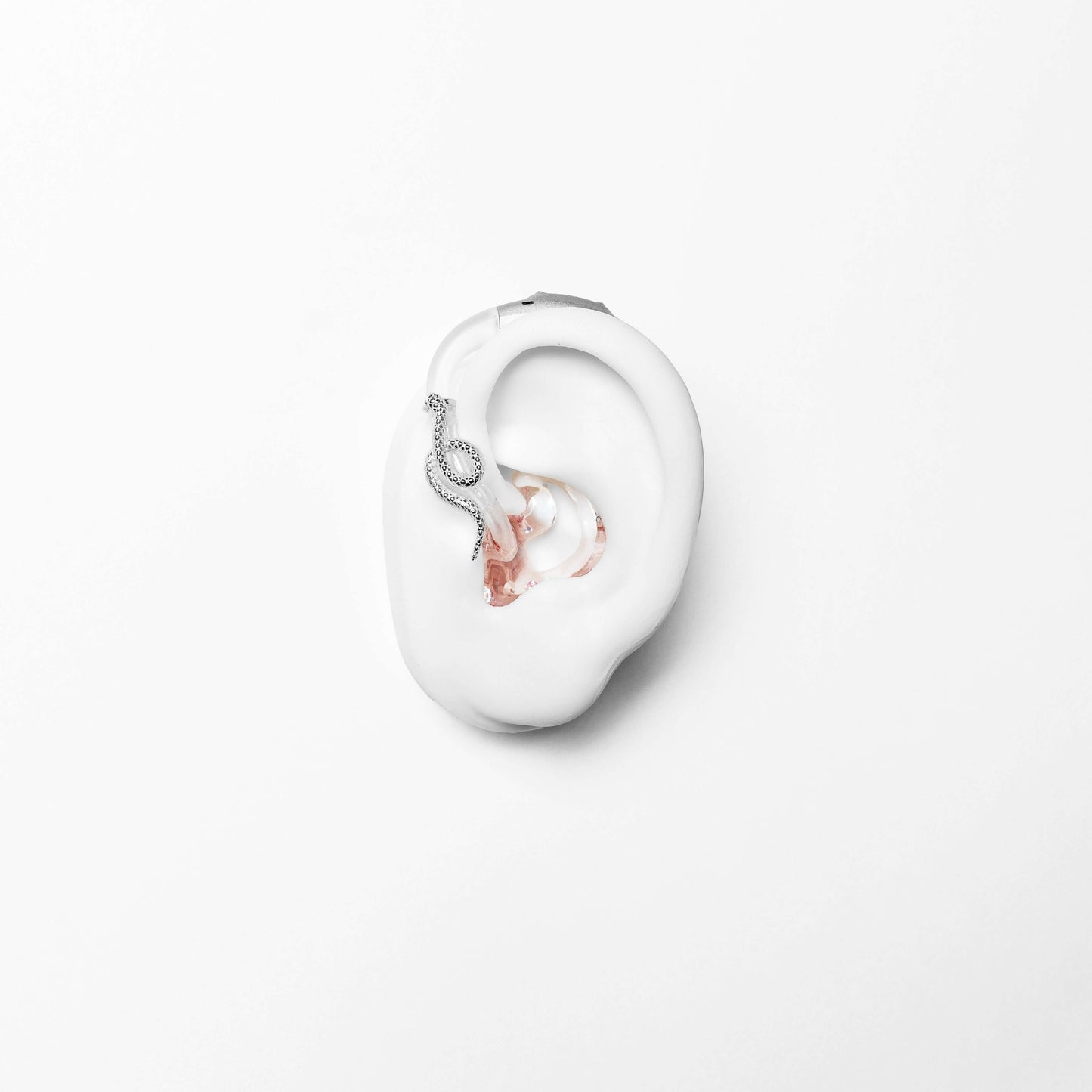 Deafmetal Snake Charm Earring