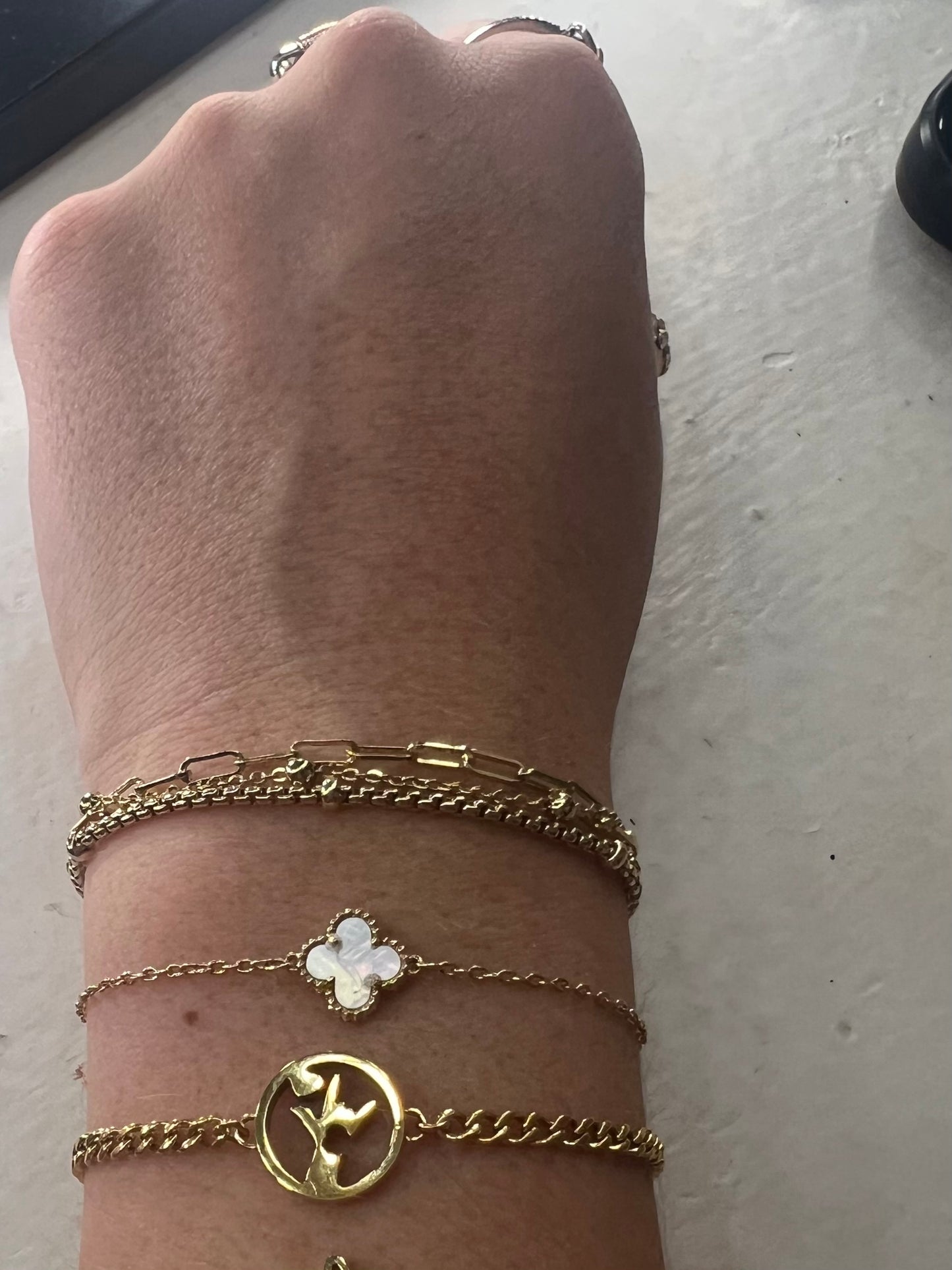 ASL I Love You Circled In Love Bracelet