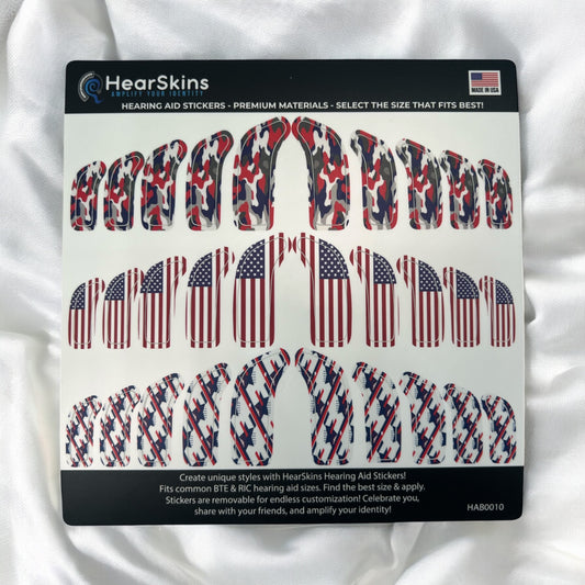 HearSkins Love the USA Decals