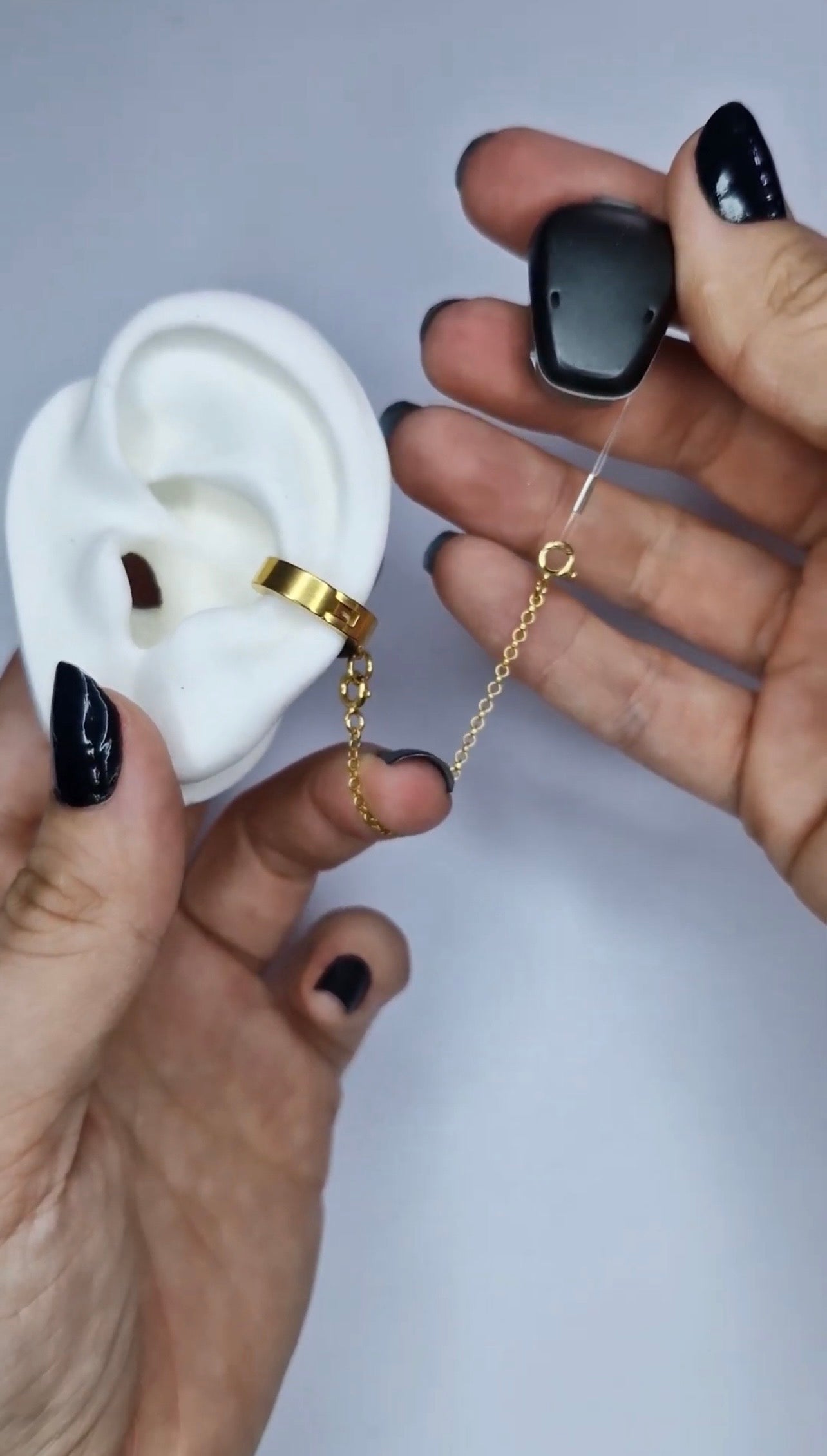 Cochlear Implant Connectors & Chains | Clips for Deafmetal Jewelry ...