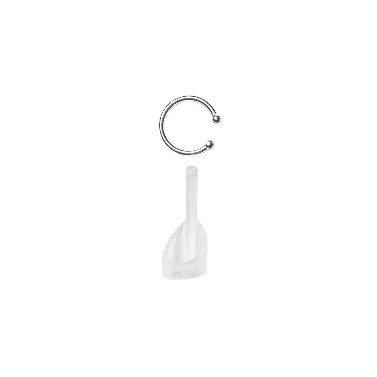 Safety Ring Cuff Deafmetal USA Hearing Aid Retention Jewelry