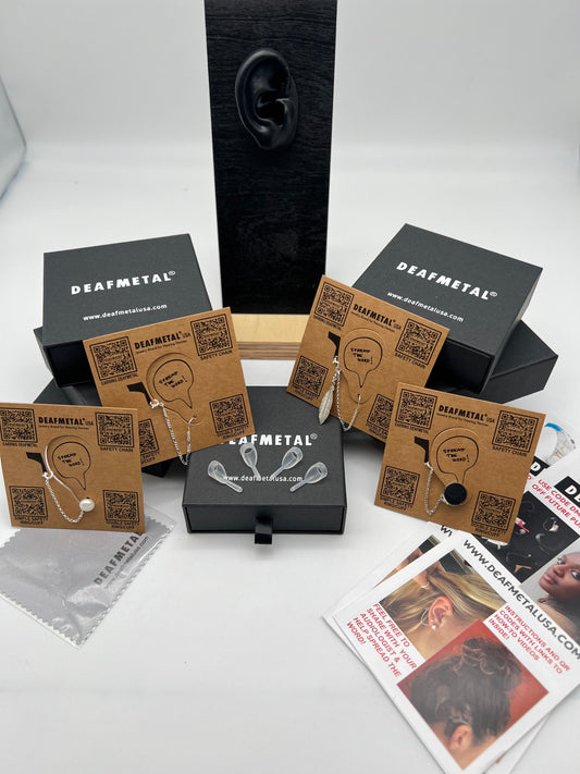 DEAFMETAL EARRING PACKAGE WHOLESALE