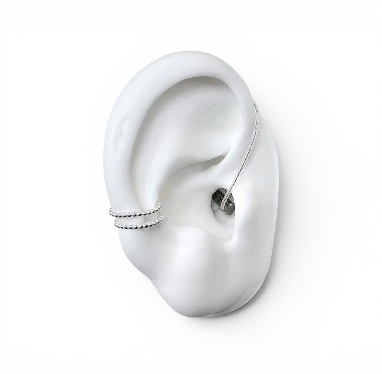 Paragon (Nonpareils) Deafmetal Safety Ring in Silver