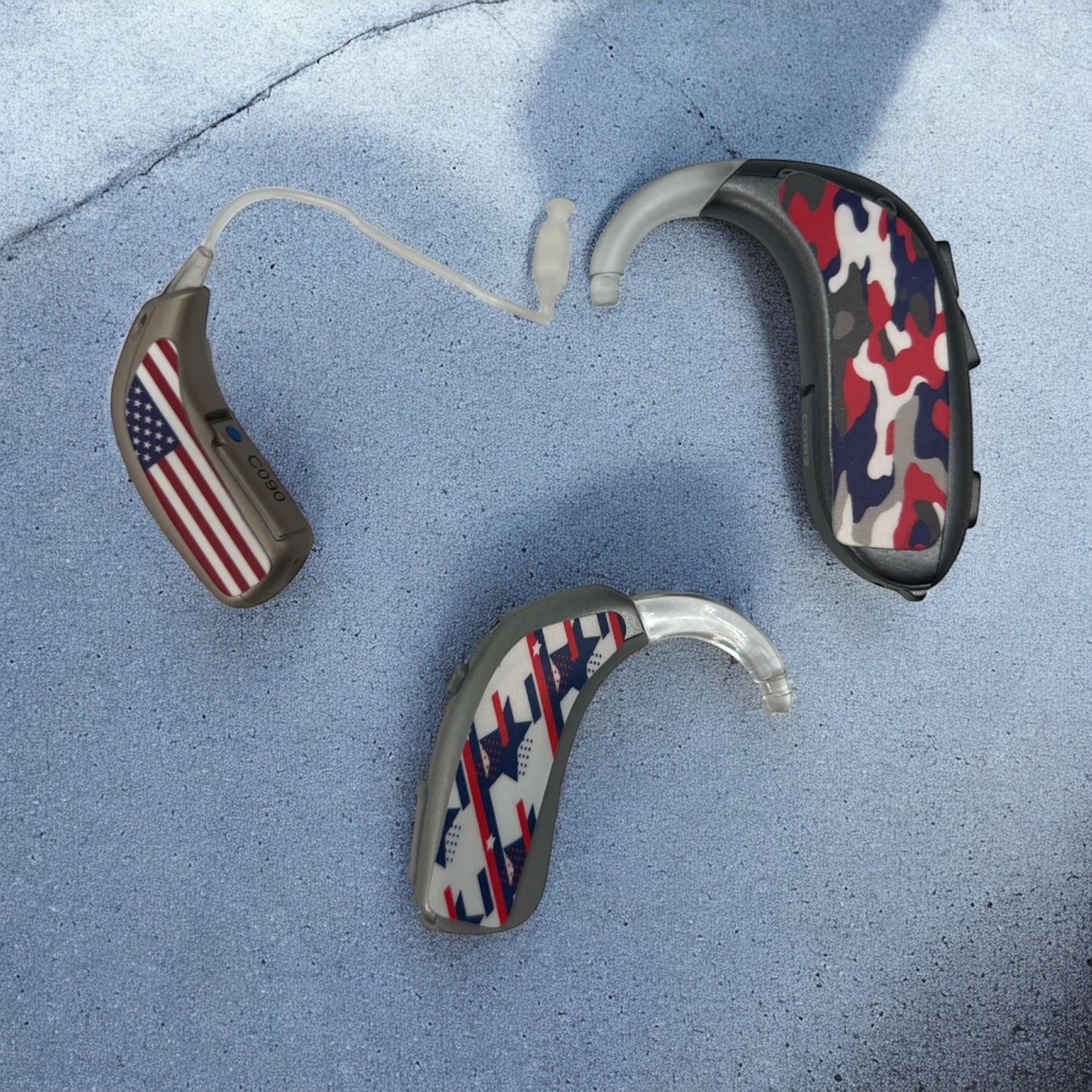 HearSkins Love the USA Decals