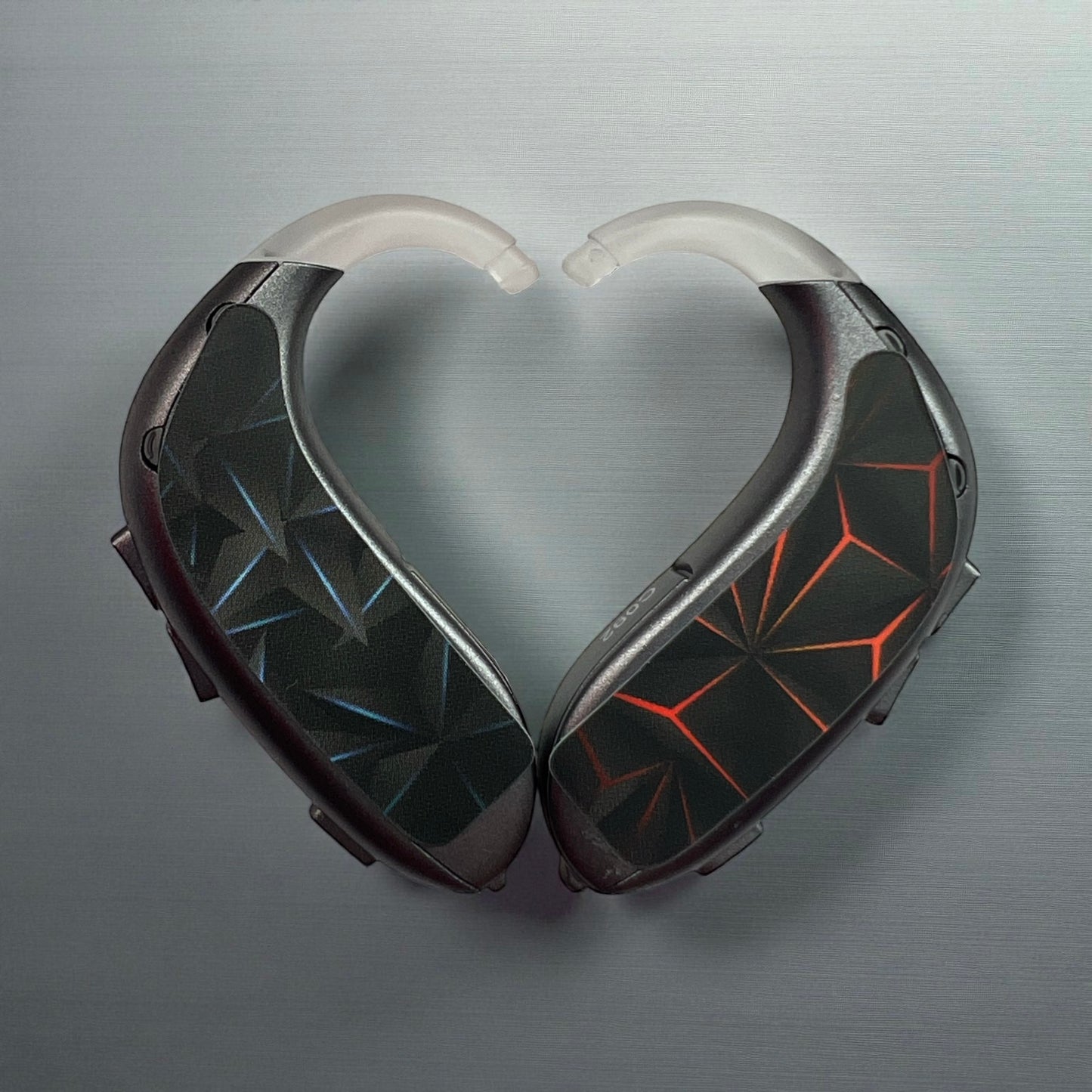 HearSkins Urban Linear Hearing Aid Decals