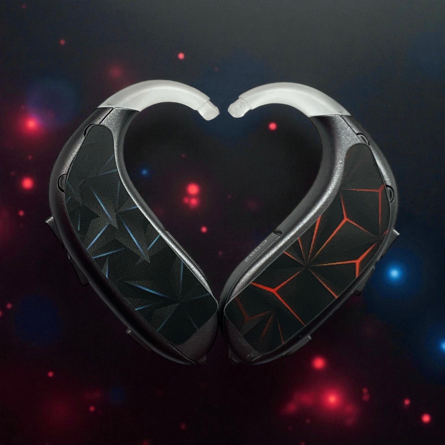 HearSkins Urban Linear Hearing Aid Decals