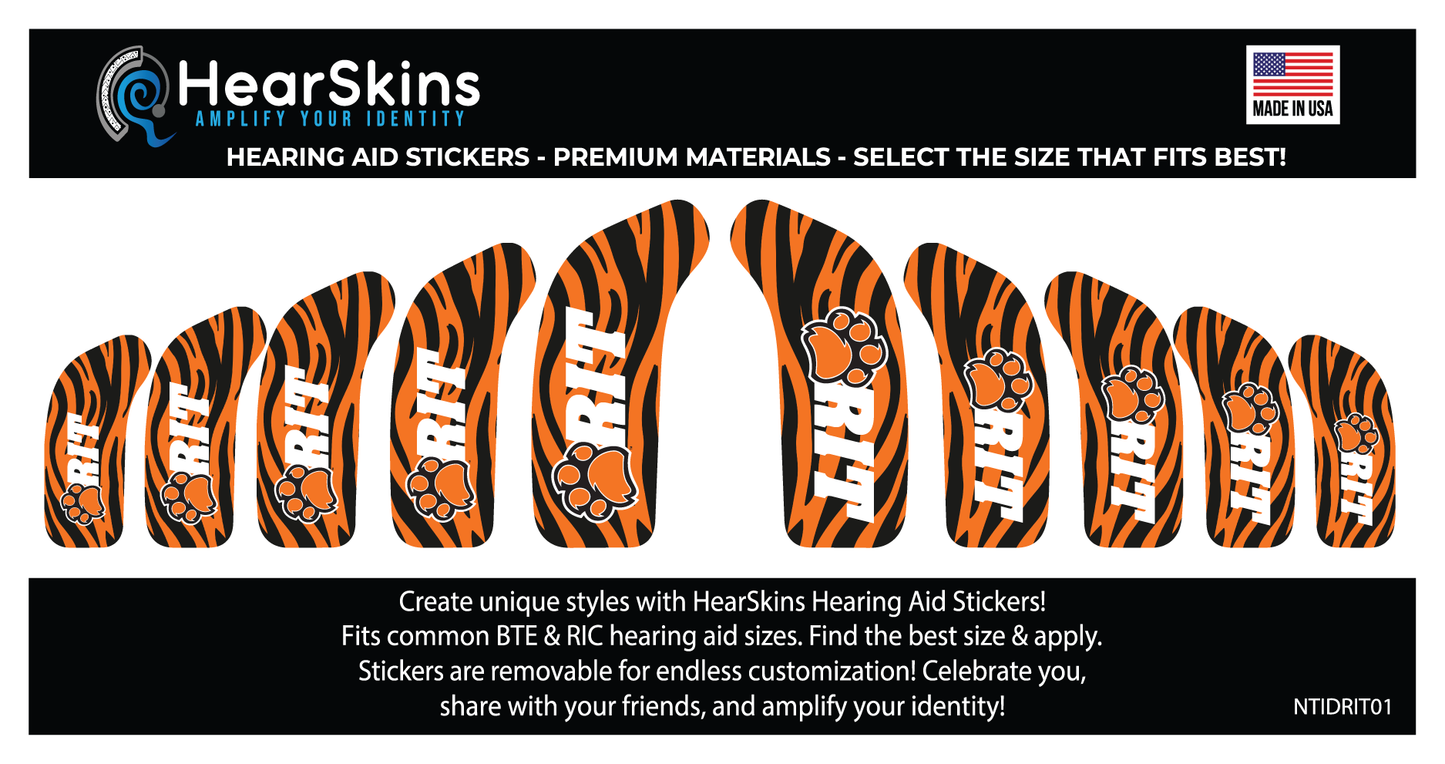 HearSkins "Mármol" Pieles/pegatinas para audífonos