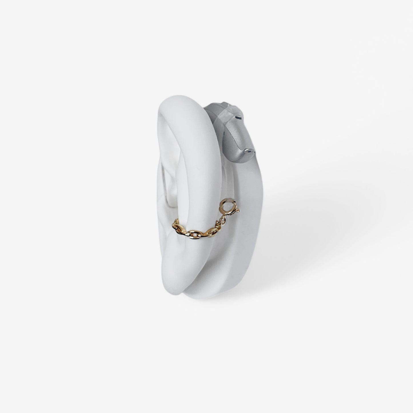 Anchor Deafmetal Hearing Device Cuff in Gold, Silver