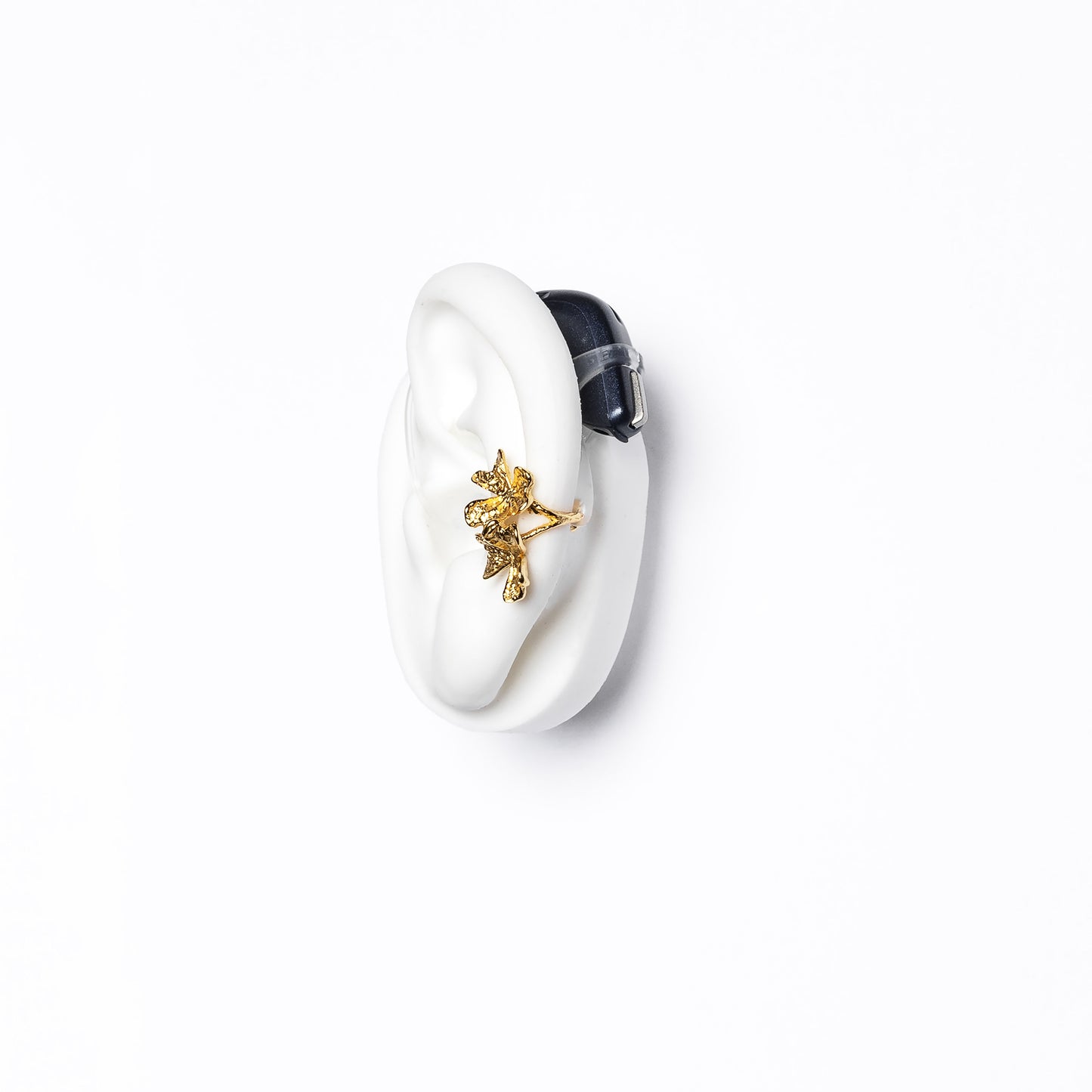 Flower Safety Ring in Silver or Gold