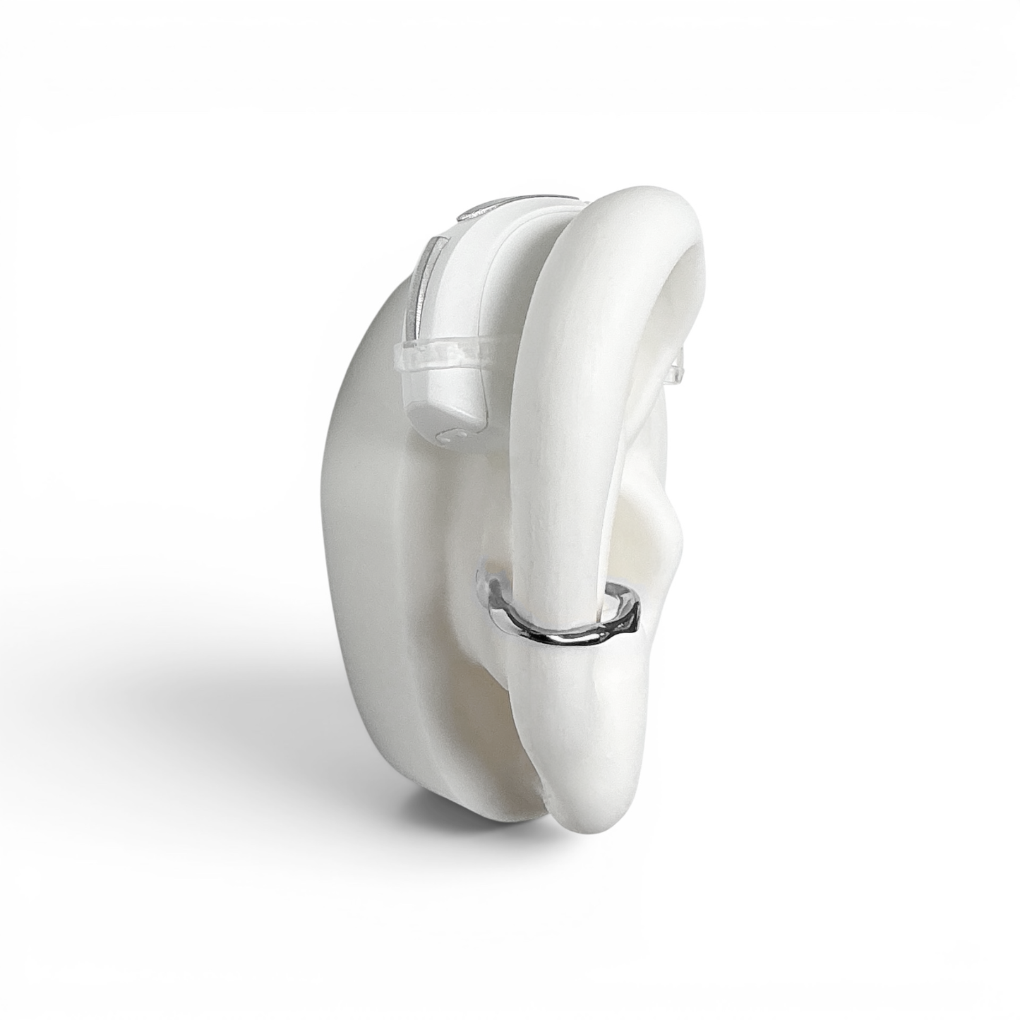 Liquid Safety Ring in Silver or Gold | Deafmetal USA