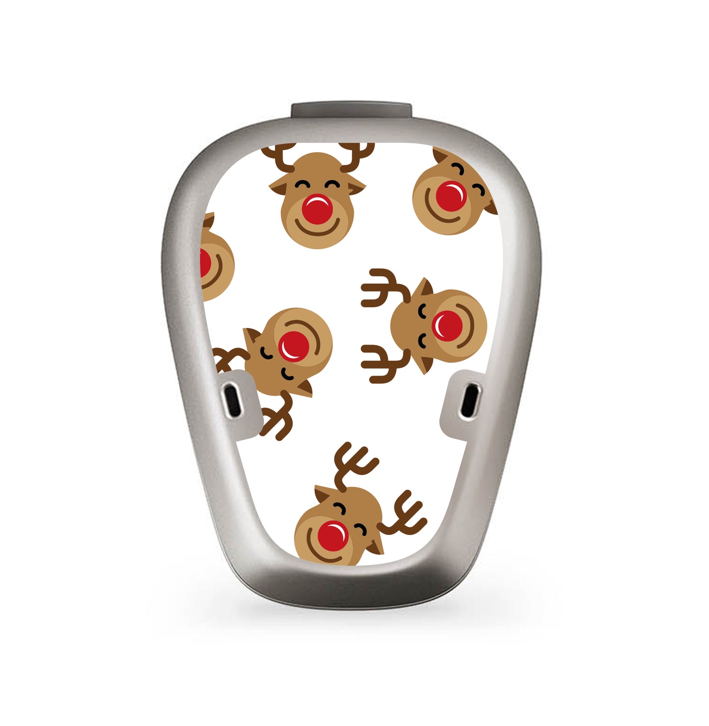 Deafmetal USA features HearSkins Hearoes brand hearing aid and cochlear implant stickers and skins to decorate hearing devices Rudolph Hearing Aid and CI Skins