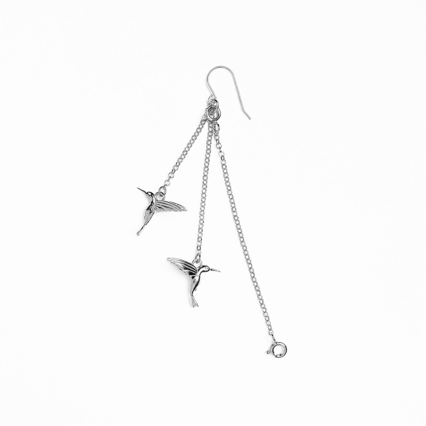 Hummingbird "Suikerbekkie" in Silver