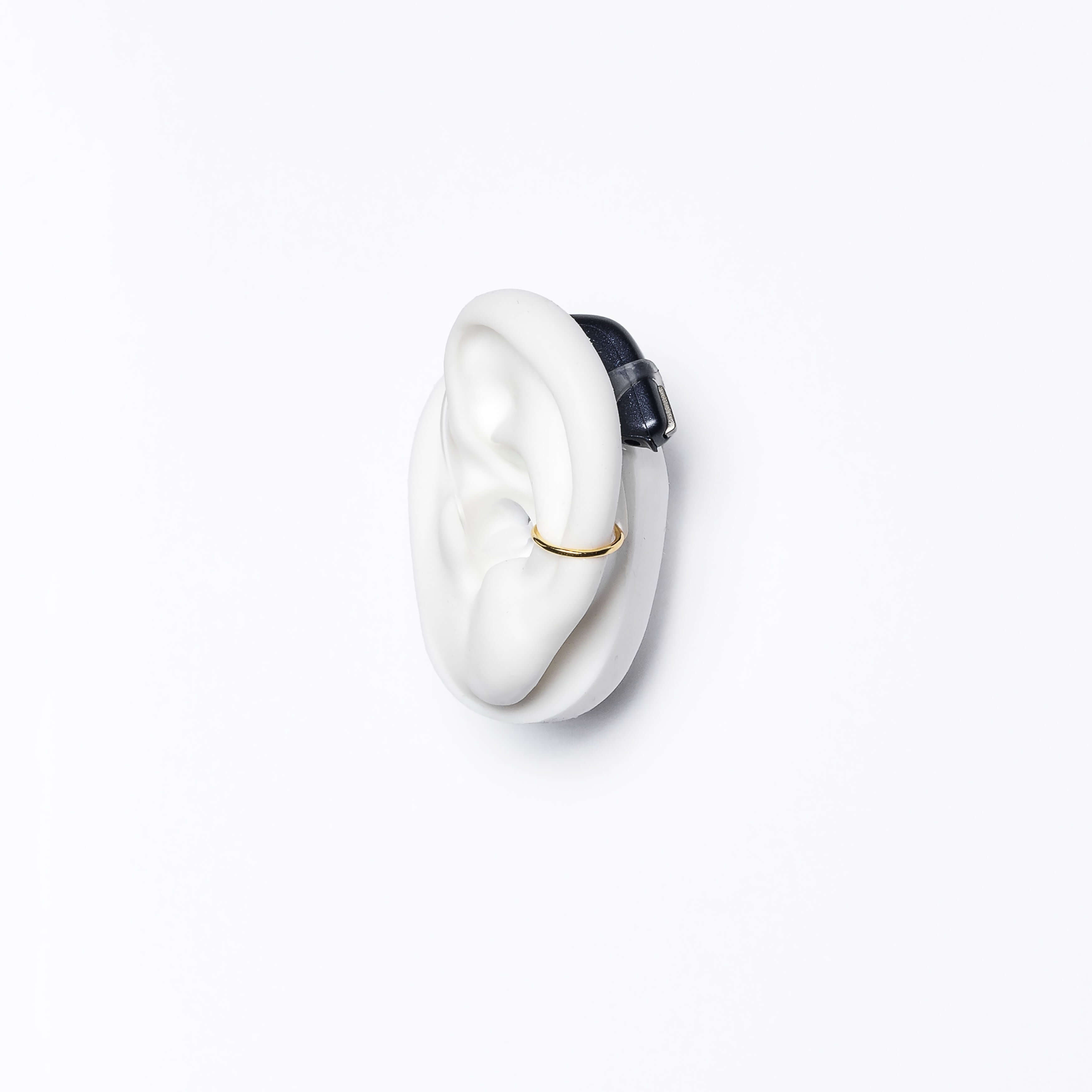 SIMPLE SAFETY RING IN GOLD AND SILVER 12 PACK – Deafmetal USA